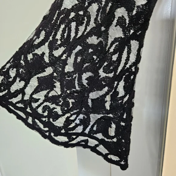 FREE PEOPLE The North Star Dress - Black Lace, Chrystal And Sequin Stars - Picture 7 of 8